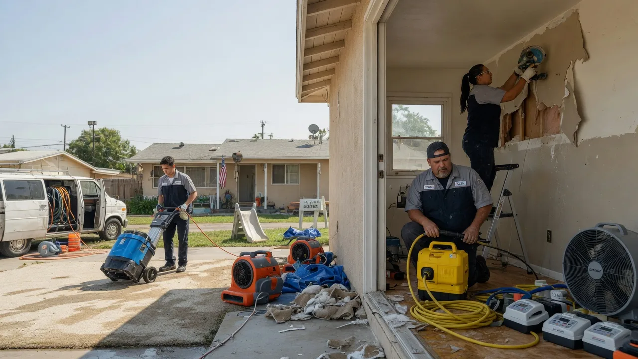 Water Damage Restoration in Treichlers, PA near me